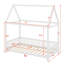 House Bed With Guardrail And LED