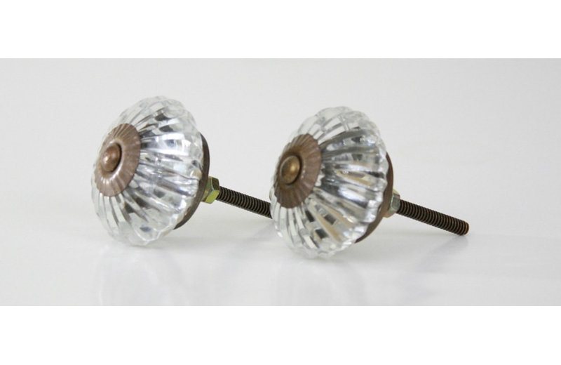 Glass Mushroom Knob