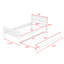 Lit plateforme simple avec lit gigogne Desiray by Harriet Bee-859906899