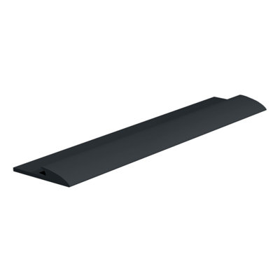 Rubber 108'' W x 2.25'' L Flush Reducer in Black