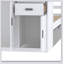Lit plateforme en bois, bibliothèque, garde-robe mobile, lit gigogne encastré