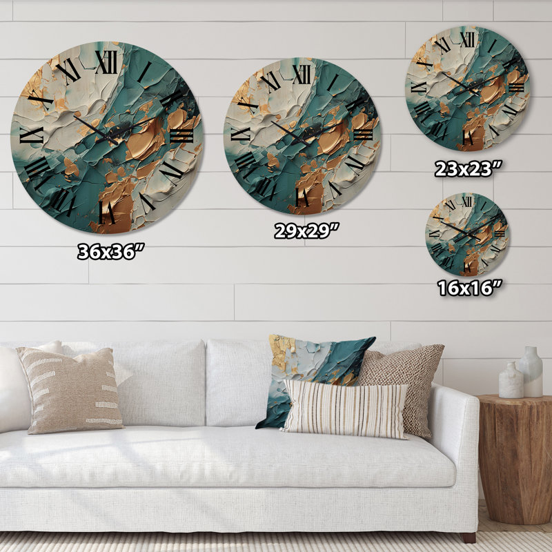 Horloge murale Anasztazia, Moyenne