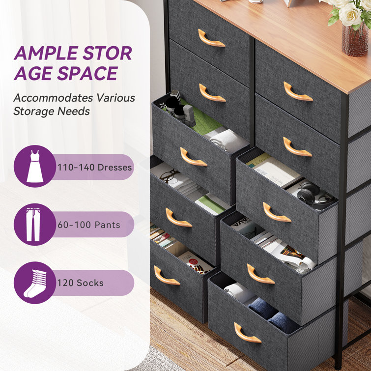 Rebrilliant Prendergast 10 - Drawer Dresser & Reviews