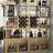Vintage Iron Wine Rack-107666603-107666607