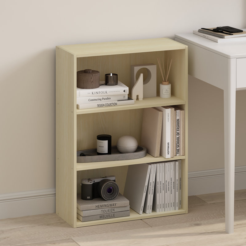 Bessan Bookcase, (3 Shelves) 32" H x 23" W x 10" D, Beech