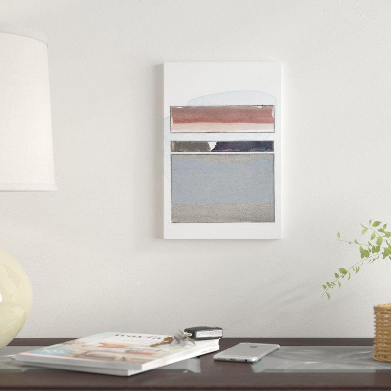 «Pacific Horizon III» par Rob Delamater, reproduction sur toile, H 18 po x l 12 po x P 1,5 po, Toile tendue