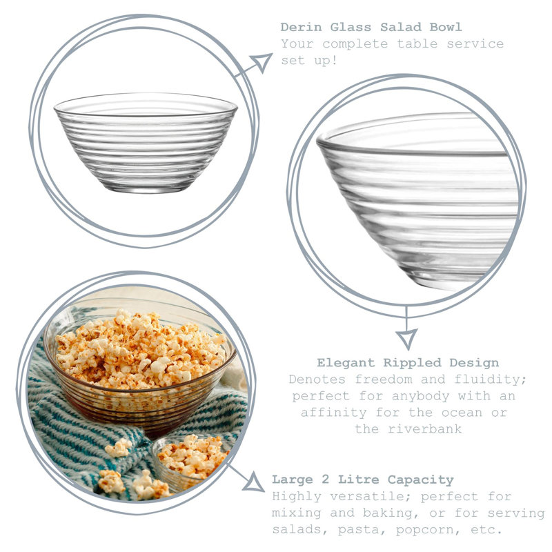 LAV Glass Serving Bowl