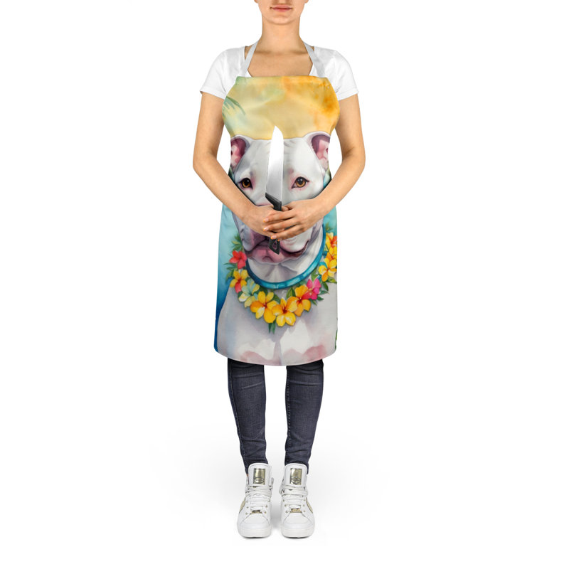 Tablier Pit Bull Terrier Luau