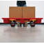Patin emboîtable en plastique rouge