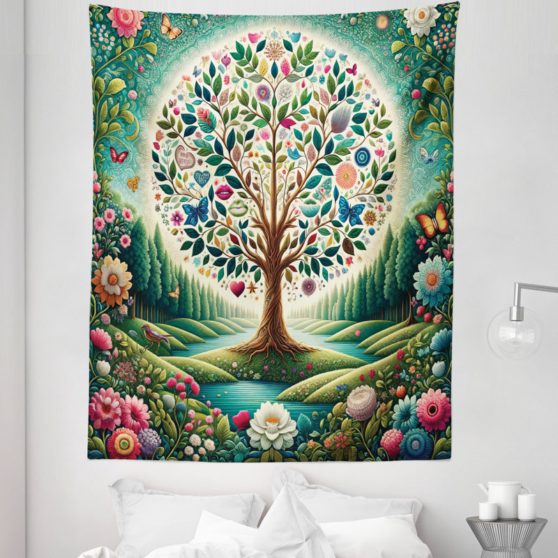 Microfiber Tapestry, 88" H x 68" W
