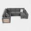 4 - Piece Upholstered Sectional-1899087695