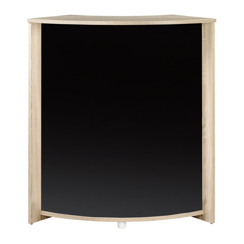 Asyraf 96.7cm Bar Cabinet, Oak