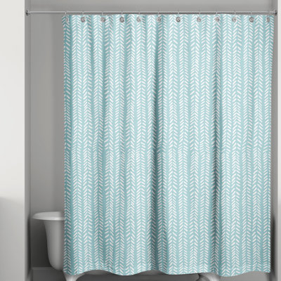  Rideau de douche géométrique simple
