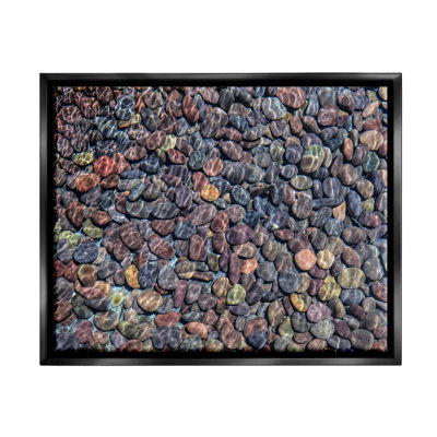 " Ocean Ripples Underwater Pebbles " by Barbara Markoff