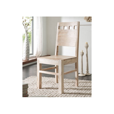 45cm H Solid Wood Side Chair