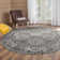 Honig Traditional Medallion Low Pile Performance Area Rug