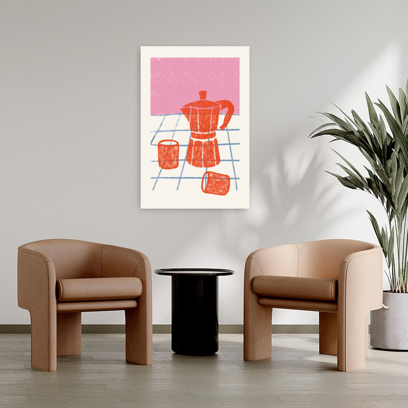 Contemporary Art Modern Vibrant Abstract Art, 36" H x 24" W
