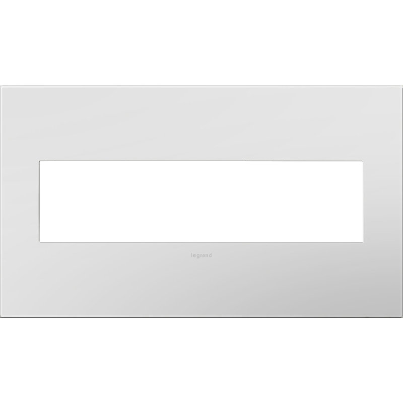 Plaque murale berçante 4-Adange®, Blanc mat