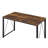 Rectangular Writing Desk with Metal Base-567820465-551295460