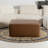 Square Genuine Leather Ottoman-406518405