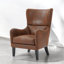 Adetola 27" Wide Polyester Wingback Chair