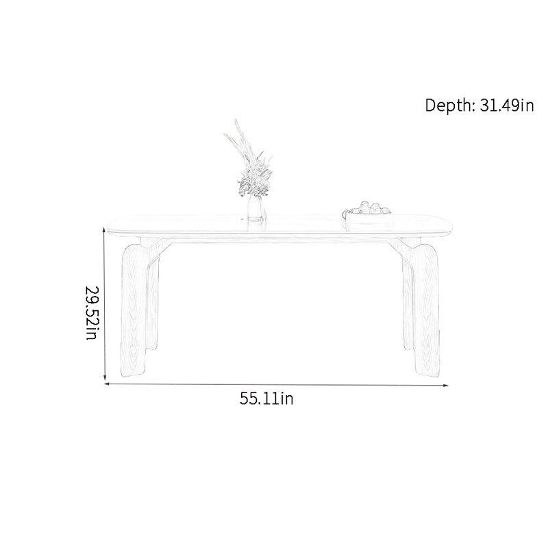 Elyus, 29.52"H x 55.11"L x 31.49"W