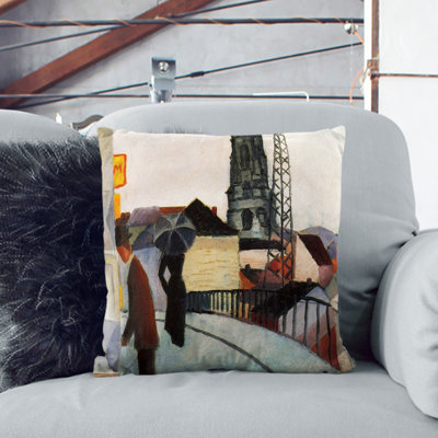 Cathedral Square Throw Cushion