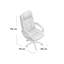 Wade Logan Genuine Leather Executive Chair-15117593