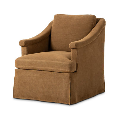 Joplin Upholstered Swivel Armchair