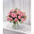 Rose Peonies Arrangement in Vase-107283954