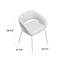 Chaise d'appoint pour salle d'attente rembourrée en LeatherSoft rétro Jayelynn-37595793