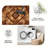 Brown Modern Geometric carpet-easy to clean, machine-washable, soft and comfortable; suitable for door mats, kitchens, living rooms, bedrooms, corridors, and laundry areas. Easy to clean, durable carpet for home decoration.-1172073642