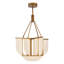 Anders 24-in Black dimmable LED Chandelier-1176874351