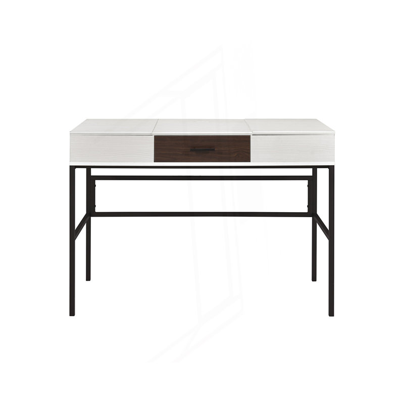 Bureau d'écriture avec USB et rangement