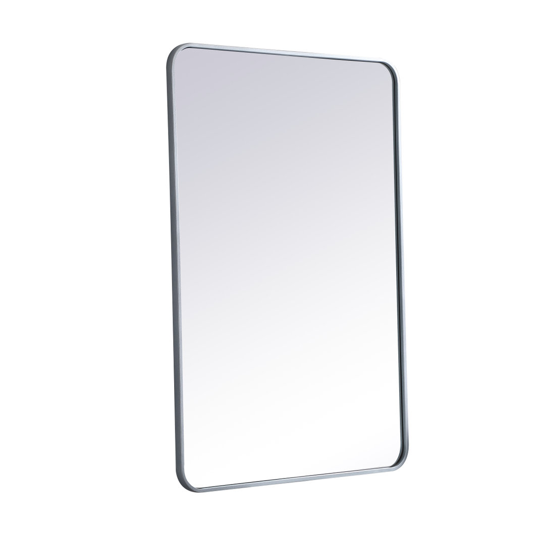 Sabine Accent Mirror, Silver, 42" x 28"