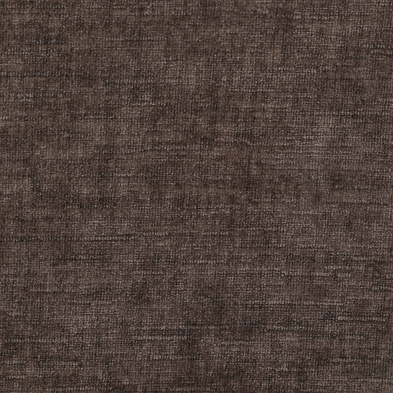 Lit en tissu Adam Chenille, Grand, Tissu chenille brun