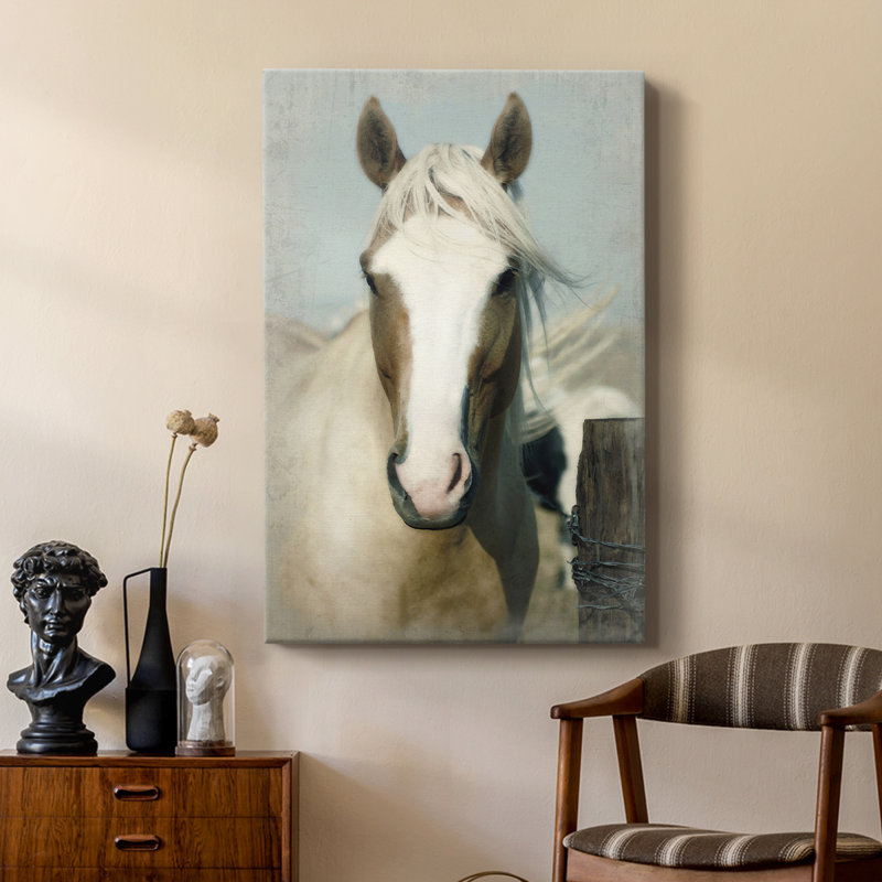 Cheval non répétable - galerie Cavas sur mesure, H 48 po x l 32 po