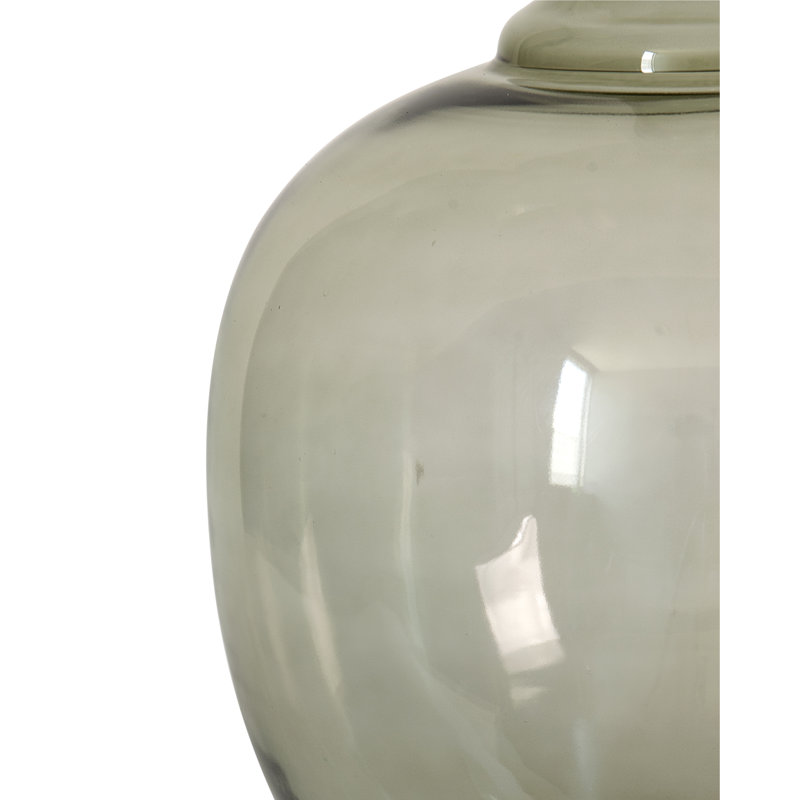 Handmade Glass Table Vase, Green