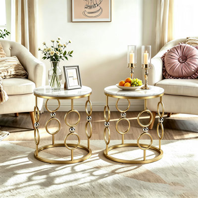 Side Table with Storage