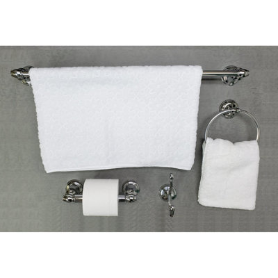 Highlander 4 - Piece Bathroom Hardware Set