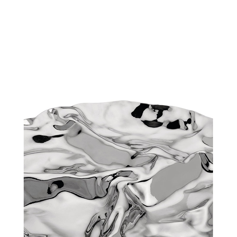 Pepa Stainless Steel Four-Section Hors-d'oeuvre Dish