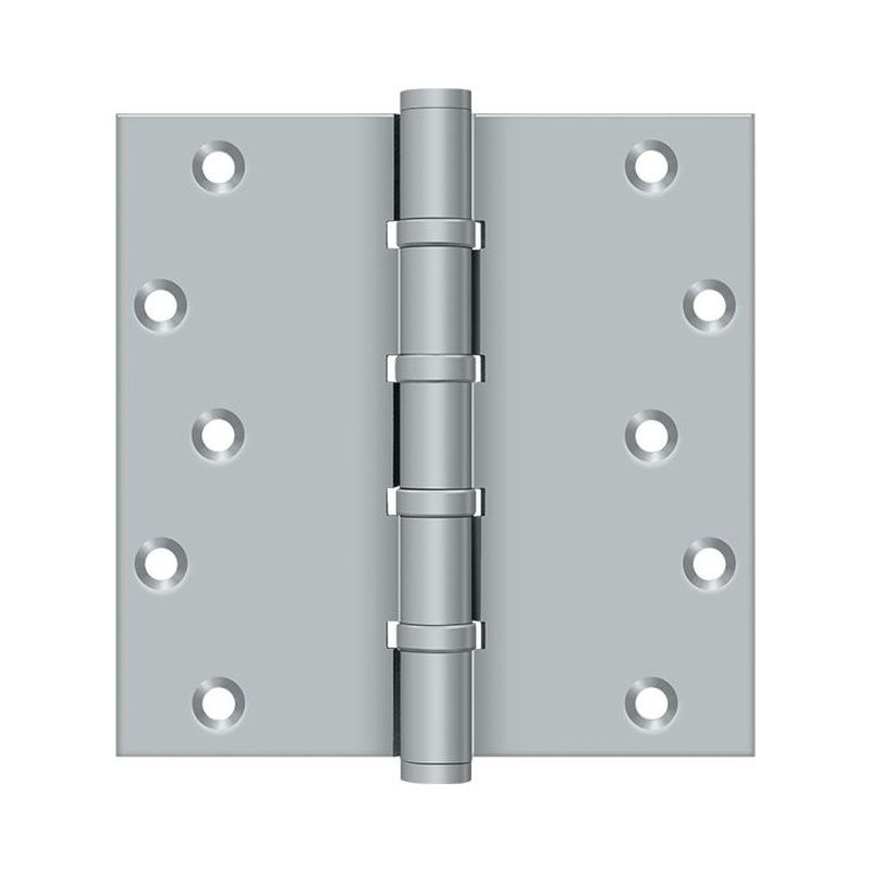 Butt Bearing Hinge, Brushed Chrome