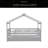 Wooden House Bed With Twin Size Trundle-2024923109-2024922906