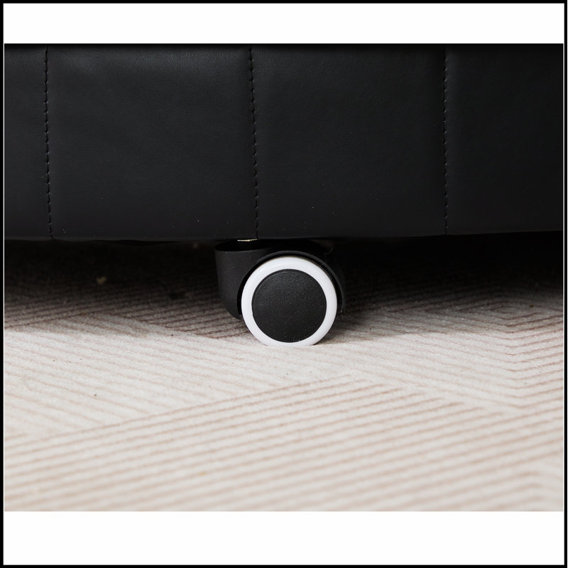 Fauteuil pivotant surdimensionné confortable avec support pour téléphone réglable et revêtement en polyester pour une détente et un confort accrus