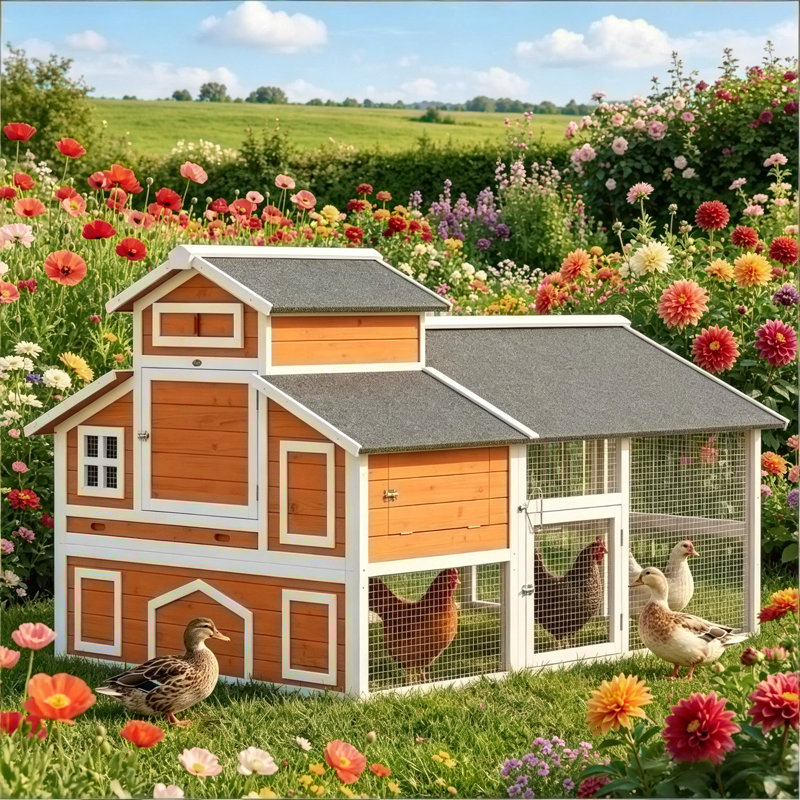 Poulailler en bois