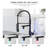 AWZTOO Pull Down Kitchen Faucet