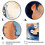 Nuage de marbre bleu et beige I - impression-700258961-700258960