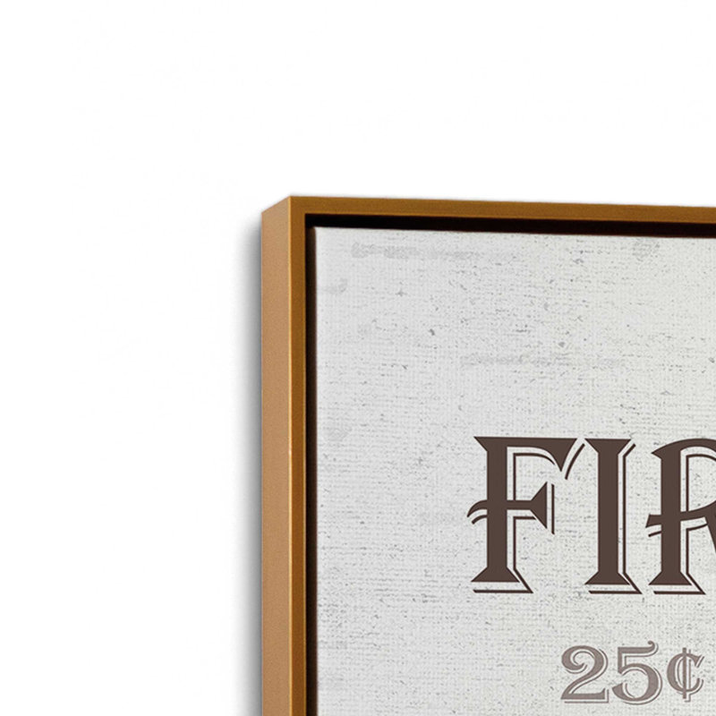 «Uncle Sam's Fireworks - Truck» par Art graphique, Toile avec cadre, L 24 po x H 18 po, Or