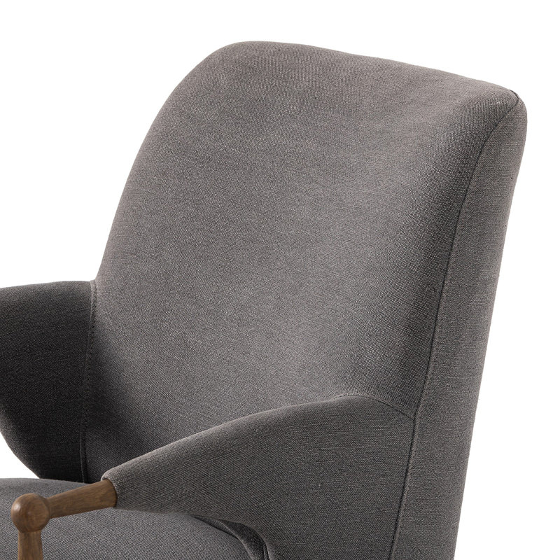 Brently Chair, Broadway Denim Linen
