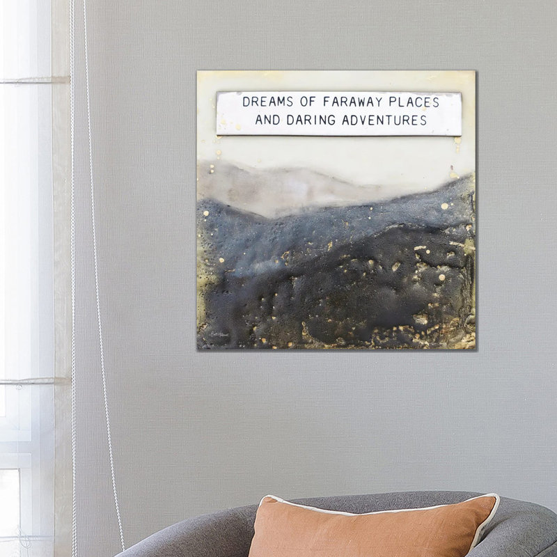 Dream Of Faraway Places by Britt Hallowell - Wrapped Canvas Gallery-Wrapped Canvas Giclée